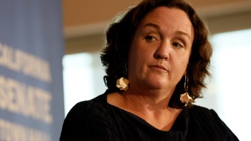 Katie Porter smiling