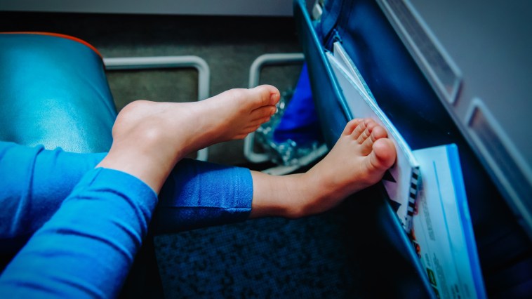 Feet On The Seat Leads To An In-Flight Showdown