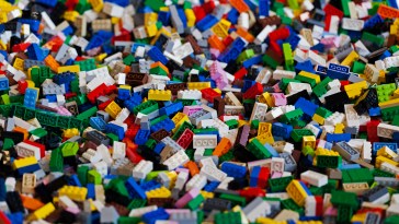 Ohio Man's Massive Lego Skeleton Display Has Us All Feeling Spooky For Halloween