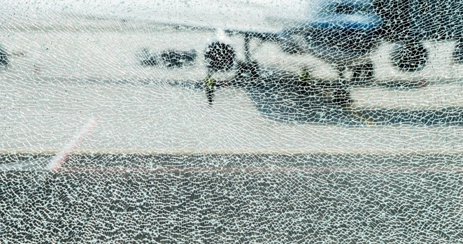 United Airlines Flight Forced To Make Emergency Landing After Unknown Object Cracked The Windshield