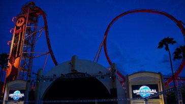 Closed Down Roller Coaster Catches Fire At Popular Florida Theme Park