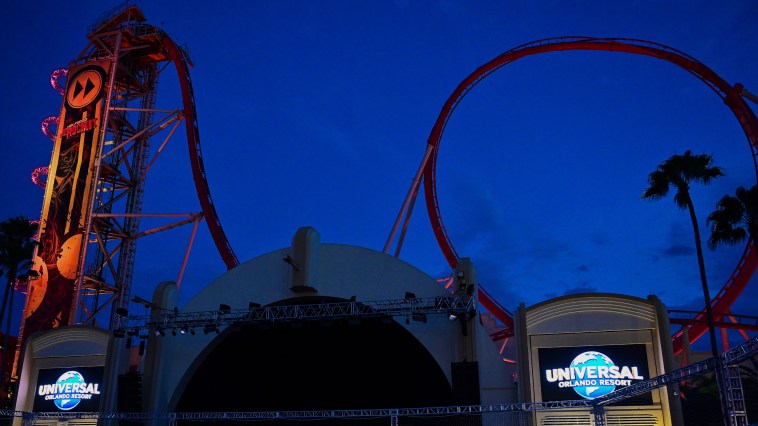 Closed Down Roller Coaster Catches Fire At Popular Florida Theme Park