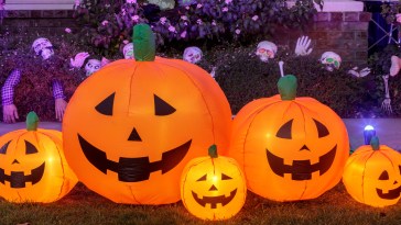 Ohio Police Gave Chase After Large Inflatable Pumpkin Takes Off Down The Road: "I've Never Seen That Before"