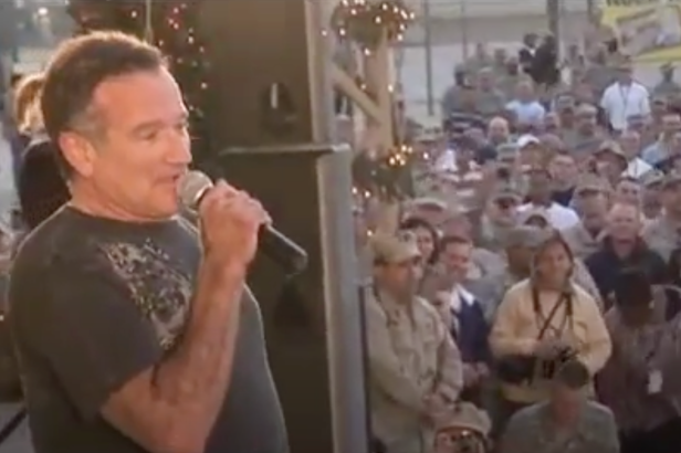 Robin Williams Worked Tirelessly for the USO to Help Our Troops