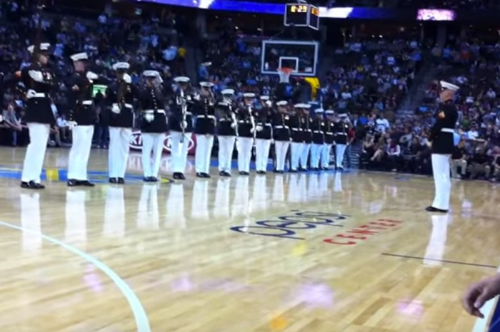 This U.S. Marine Corps Silent Drill Platoon Is Absolutely Chilling