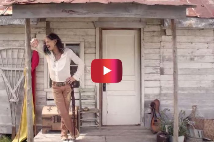 Aerosmith’s Steven Tyler just released his first music video for his first country single