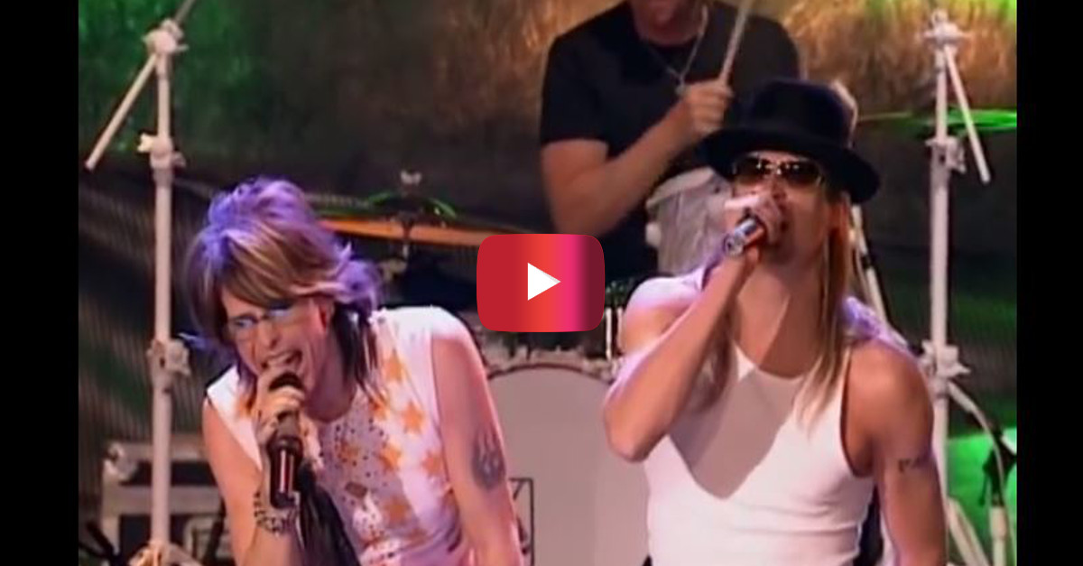 Aerosmith and Kid Rock Teamed Up on “Sweet Emotion” for a Classic Performance