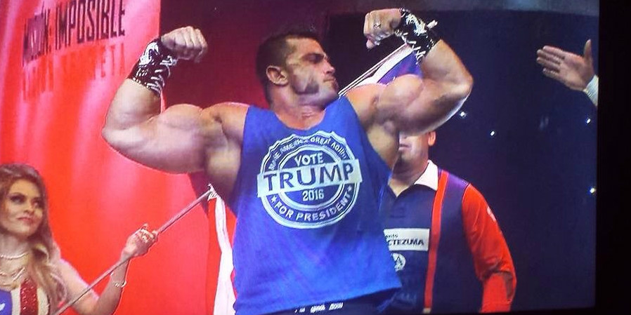 Mexico S Bad Guy Wrestler Infuriates Fans With Vote Trump T Shirt Rare   Tumblr Nsud7nb0de1uog70wo1 1280 