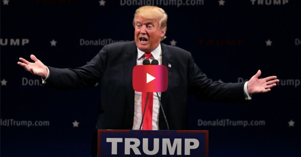 Donald Trump would rather protesters freeze than interrupt his campaign rally