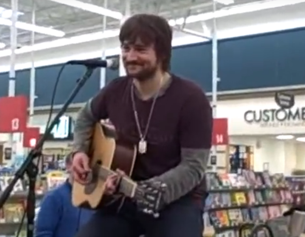 Check out this vintage footage of Eric Church getting his career going in the aisles of Walmart