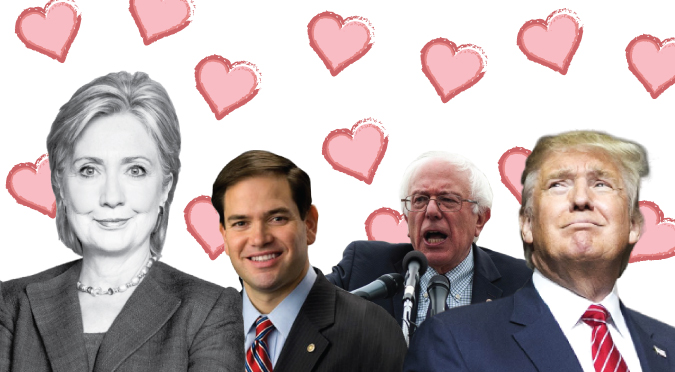 QUIZ: Which Presidential Candidate Should be Your Valentine?