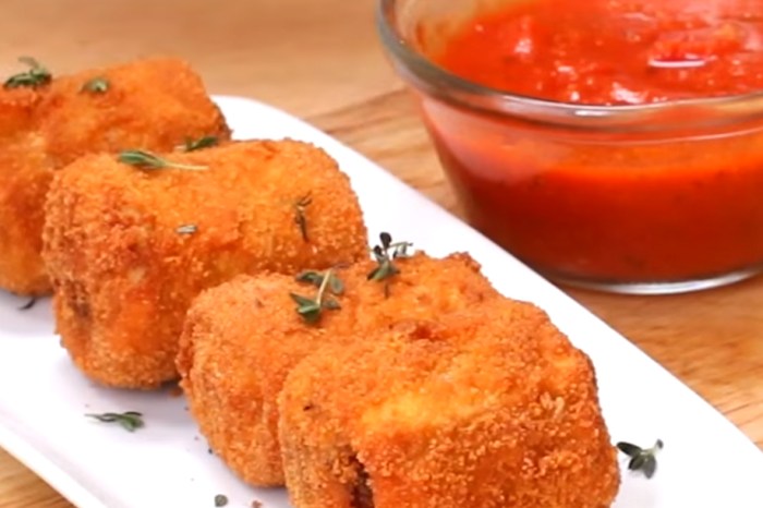 If you love fried ravioli, you’ll go absolutely wild for these lasagna poppers