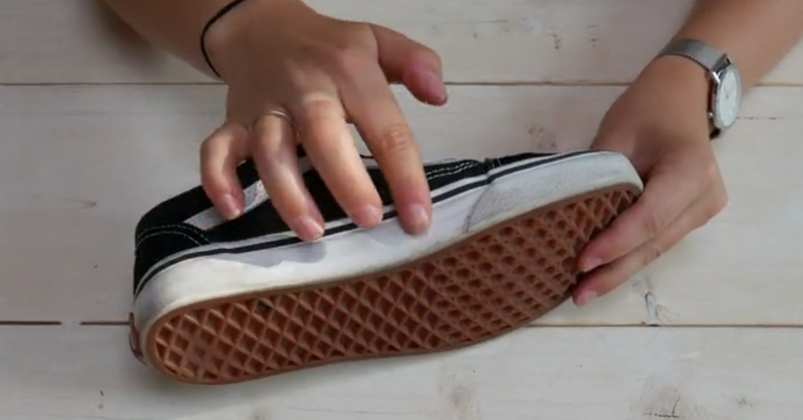 A Common Beauty Item Will Clean Dirty Sneakers Like Magic And No It