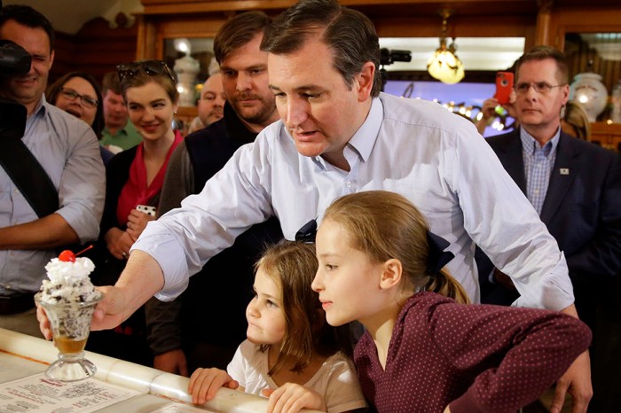 Caroline Cruz, Ted Cruz’s young daughter, just snubbed the GOP candidate so hard