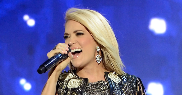 Carrie Underwood reveals the one thing she does to stay calm before a show