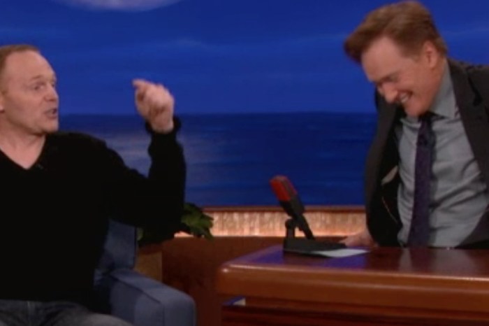 Conan could barely keep it together during Bill Burr’s hilarious monologue on Oprah