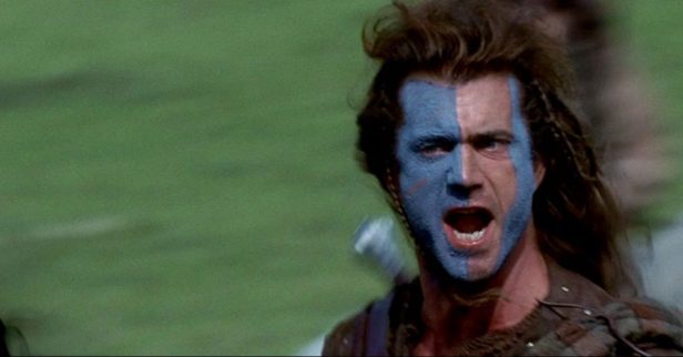 Put on your face paint and get pumped for the weekend with William Wallace’s epic “Braveheart” speech