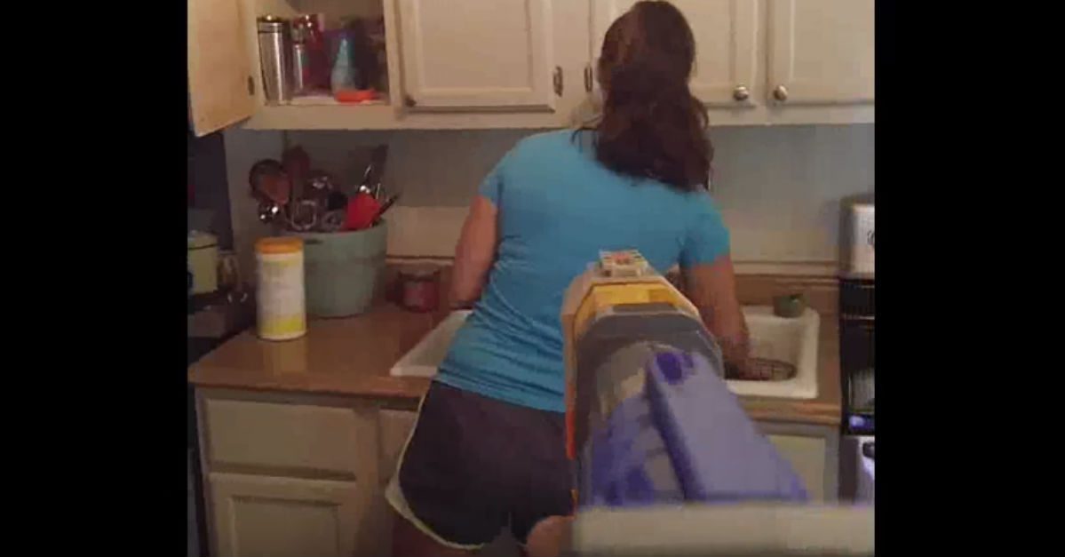 He shot his wife with a nerf gun every day for a week and the frustration is real