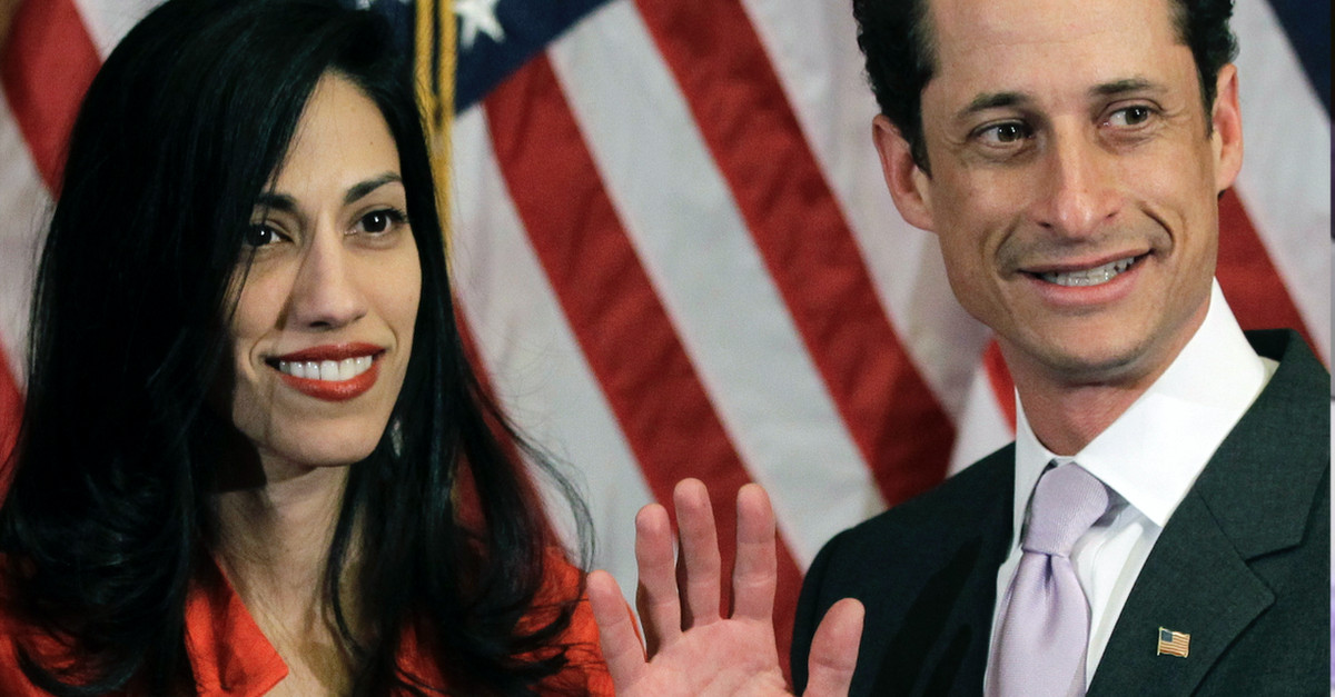 Anthony Weiner and Huma Abedin’s divorce case just took another unexpected turn