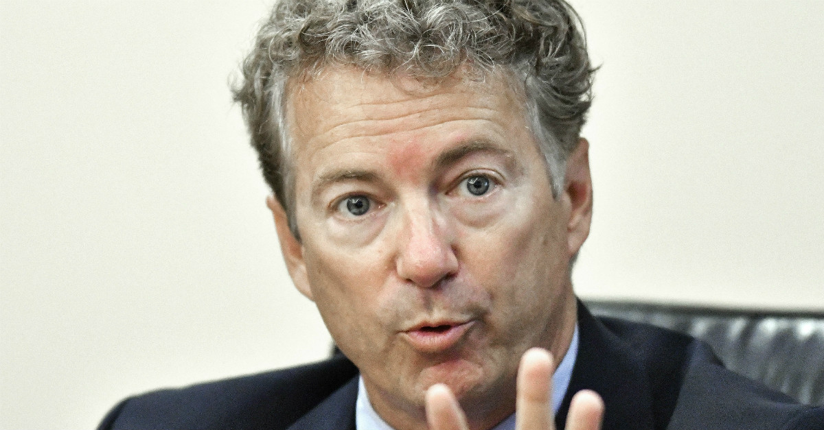 Rand Paul says “President Hillary Clinton” would have loved the omnibus spending bill
