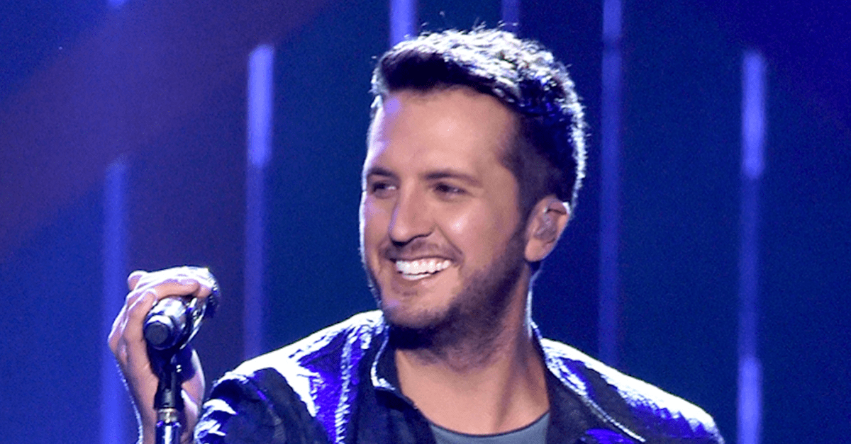 Luke Bryan just stopped his show for the sweetest reason