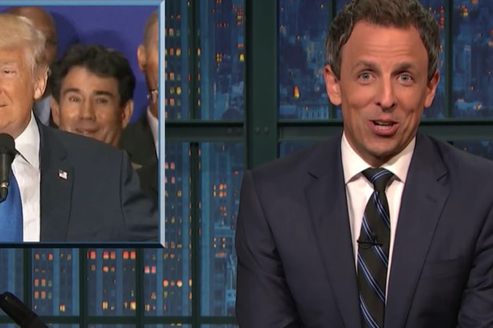 “F**k you, exclamation point!” Seth Meyers loses it on Donald Trump in a way we have yet to see
