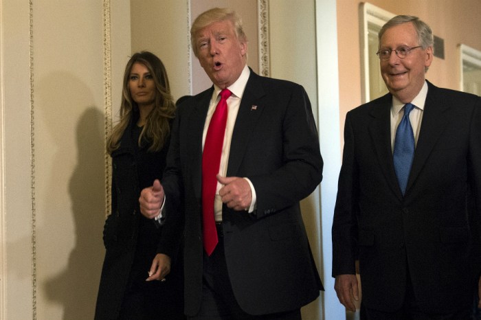 Donald Trump took another shot at Mitch McConnell after the latter said the president had “excessive expectations”