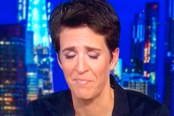 MSNBC’s Rachel Maddow had a really hard time seeing Trump win state after state