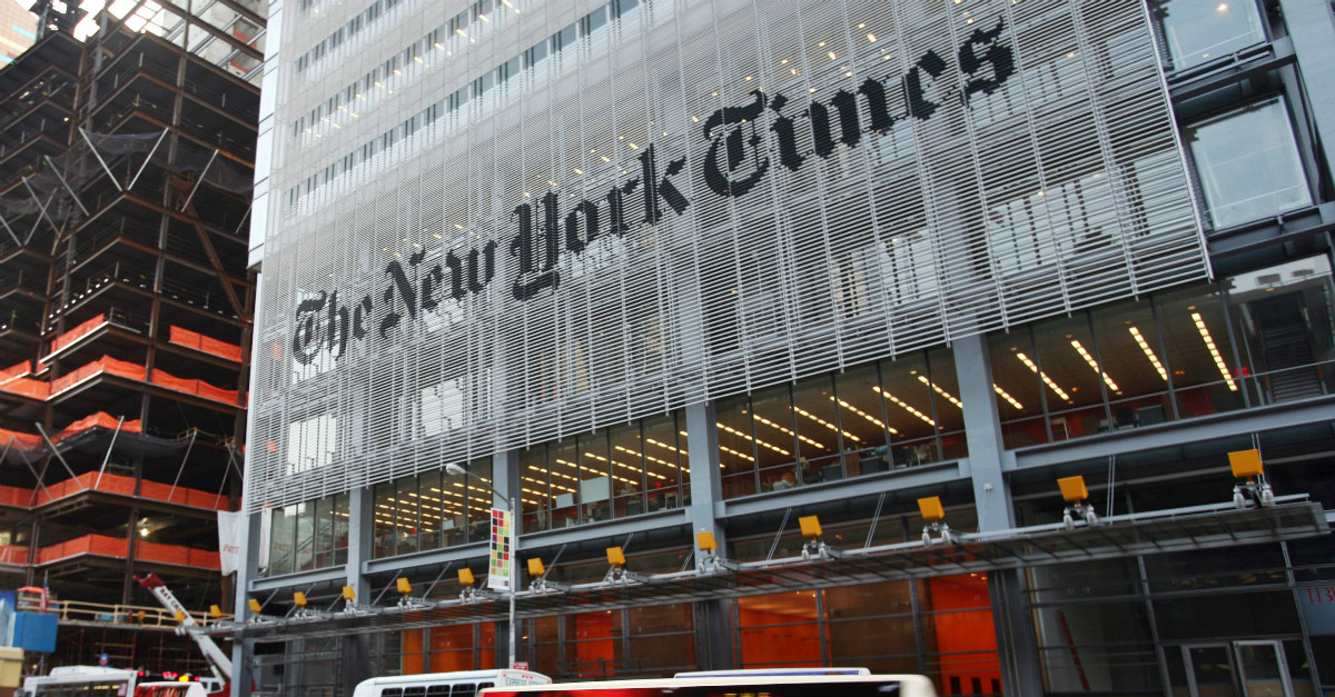 The New York Times is the latest major name to get duped ...