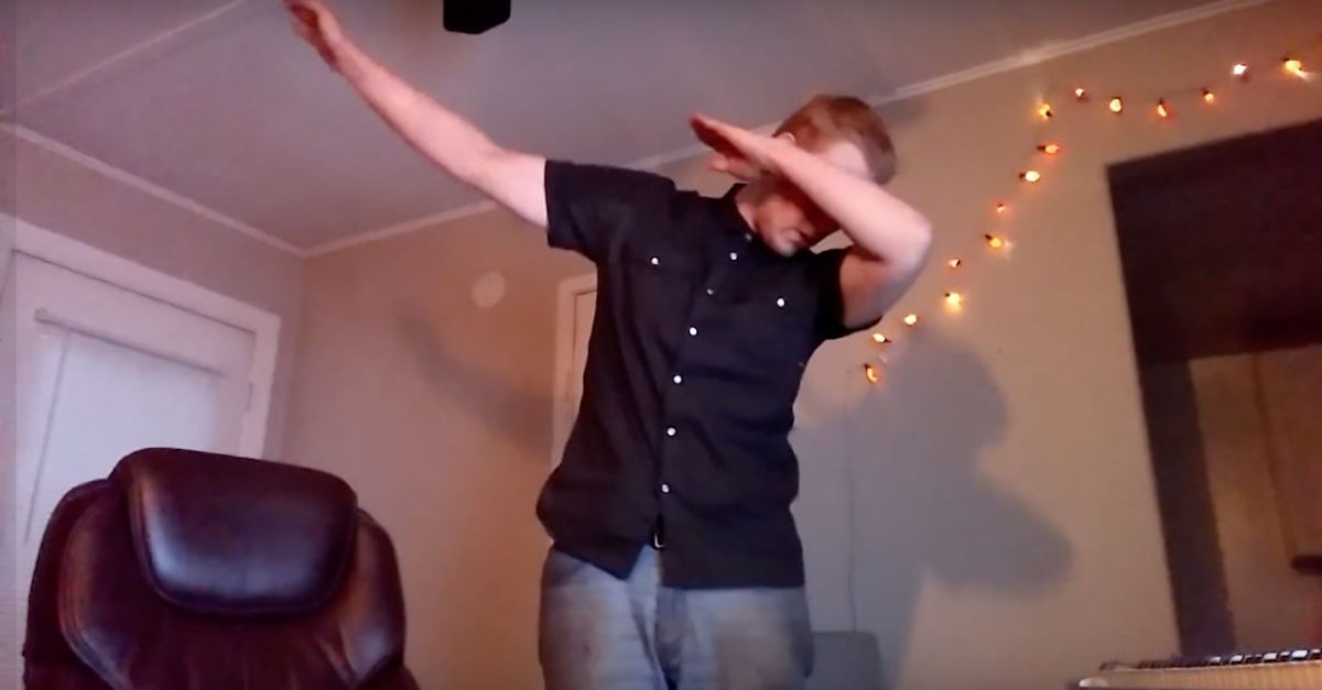 Guy who got paid $670 to dab to Johnny Cash’s “Hurt” is 2016 in a nutshell