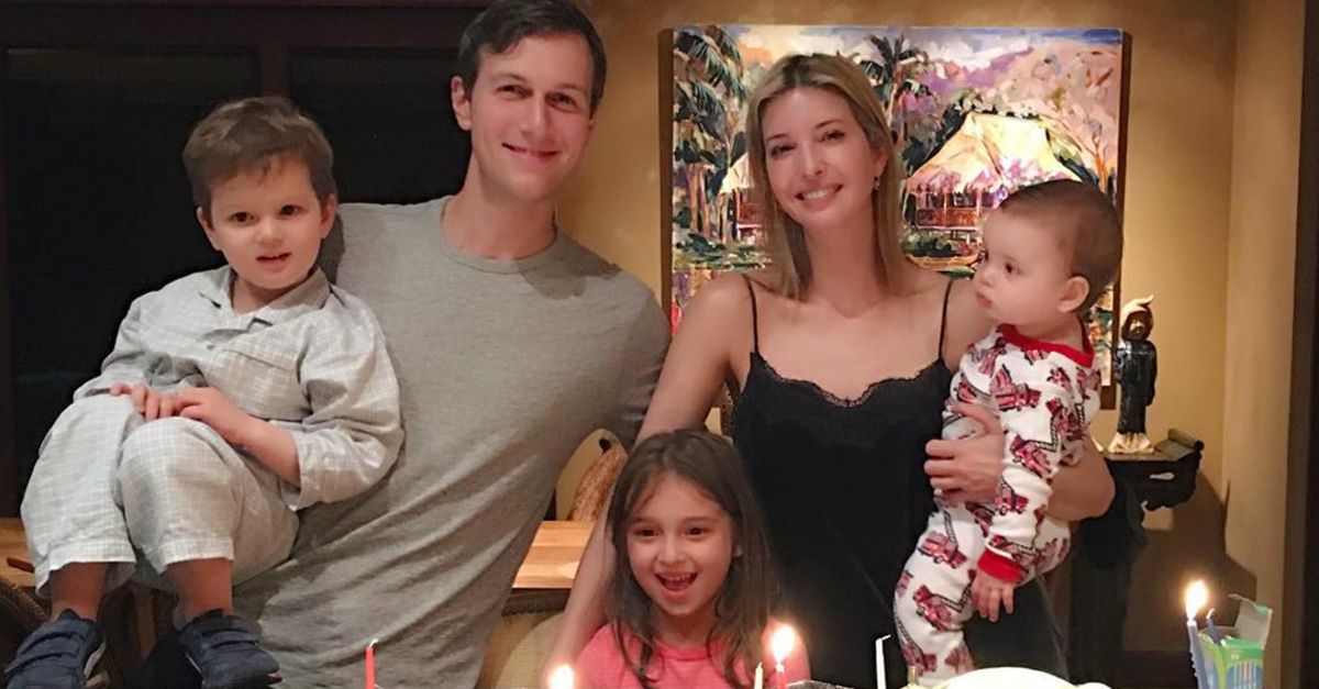 Here’s how Ivanka Trump celebrated the holidays with her family