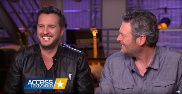 It sounds like there’s a “The Voice” bromance brewing between Blake Shelton and Luke Bryan