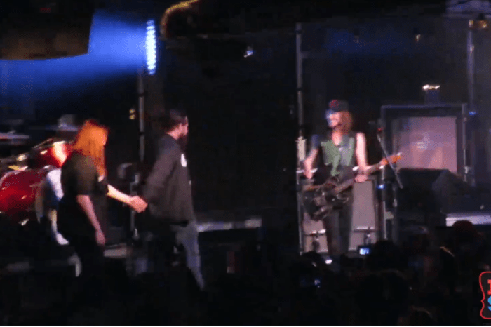 Watch what happens when this hot country trio invites two fans up onstage