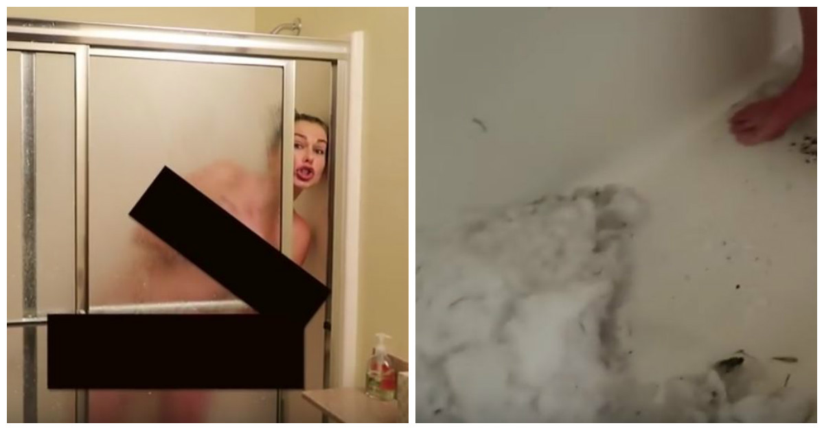 This Snowy Shower Prank Is Proof That Revenge Is Best Served Cold Rare
