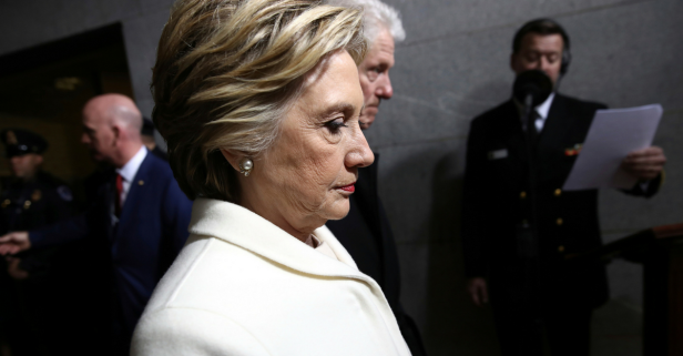 Hillary Clinton wants us to find no parallels between Bill Clinton and Harvey Weinstein