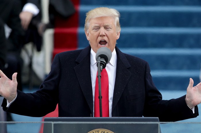 Trump’s inaugural address explained why his nationalism and libertarianism just don’t mesh