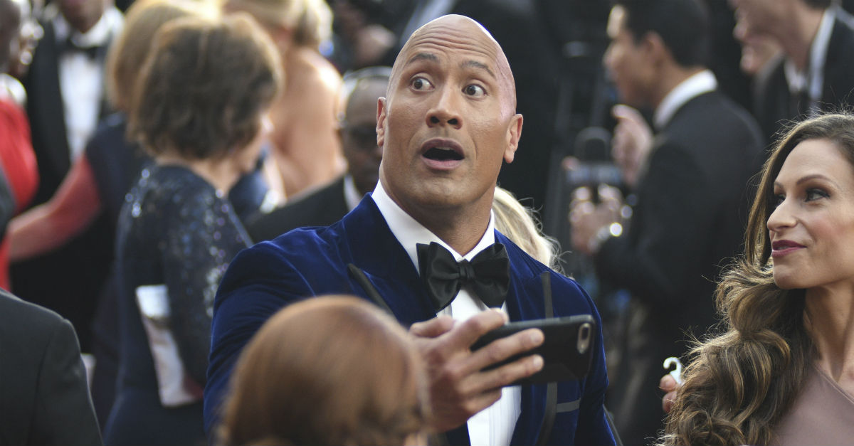 It’s safe to say that The Rock deserves an Oscar for his reaction to the Best Picture mix-up