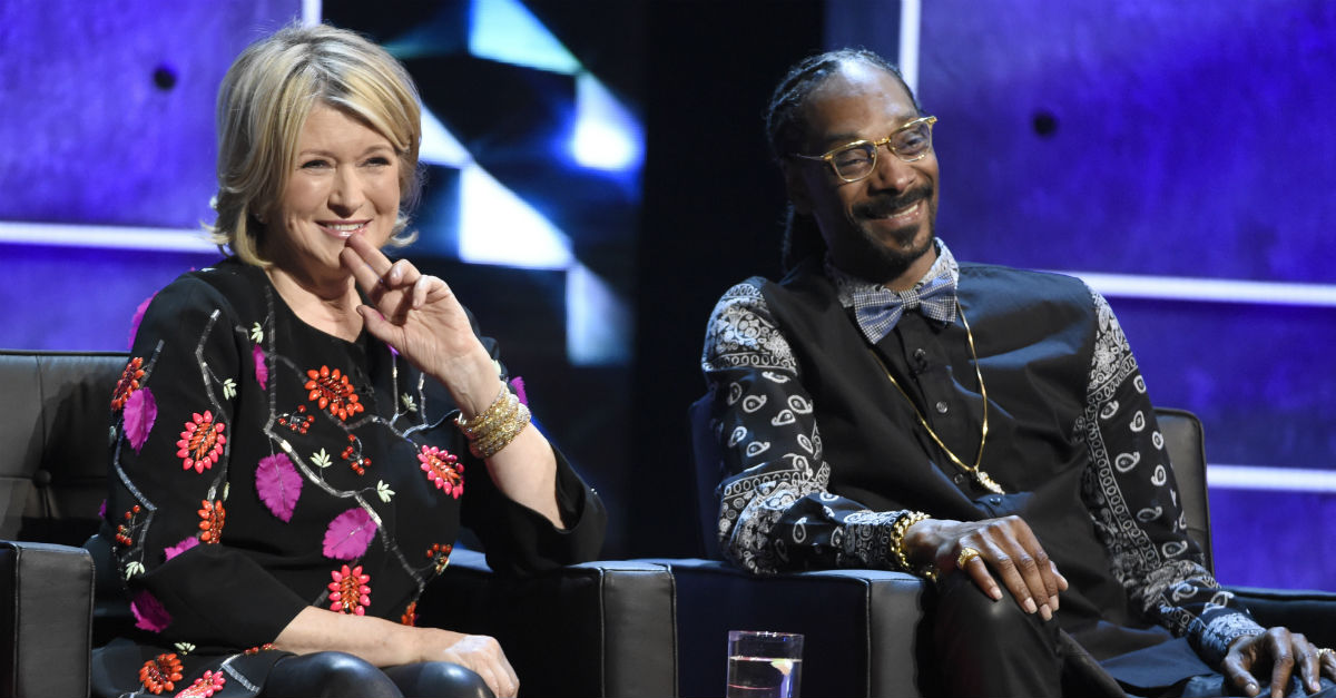 We have a lot of feelings for the Martha Stewart and Snoop Dogg