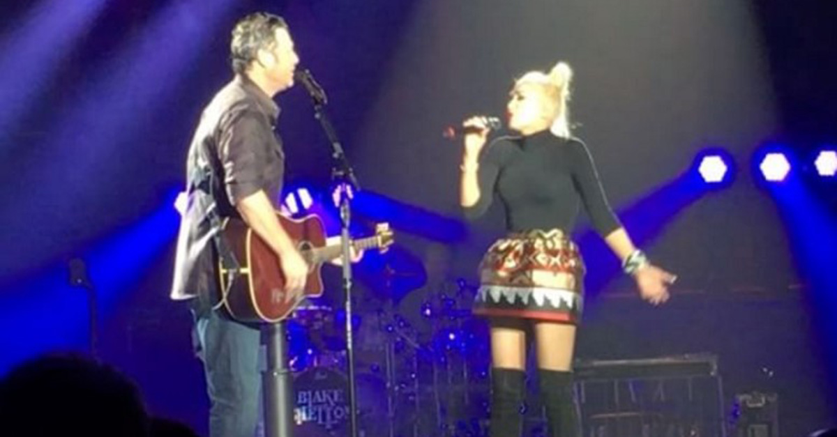 Watch Blake Shelton And Gwen Stefani Bring Their Love To The Stage With ...