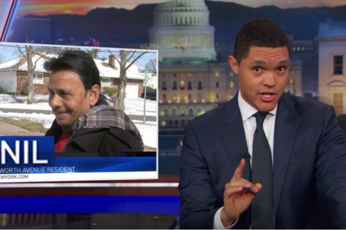 Trevor Noah couldn’t help but joke with the N.J. residents fighting to keep their street name out of the gutter