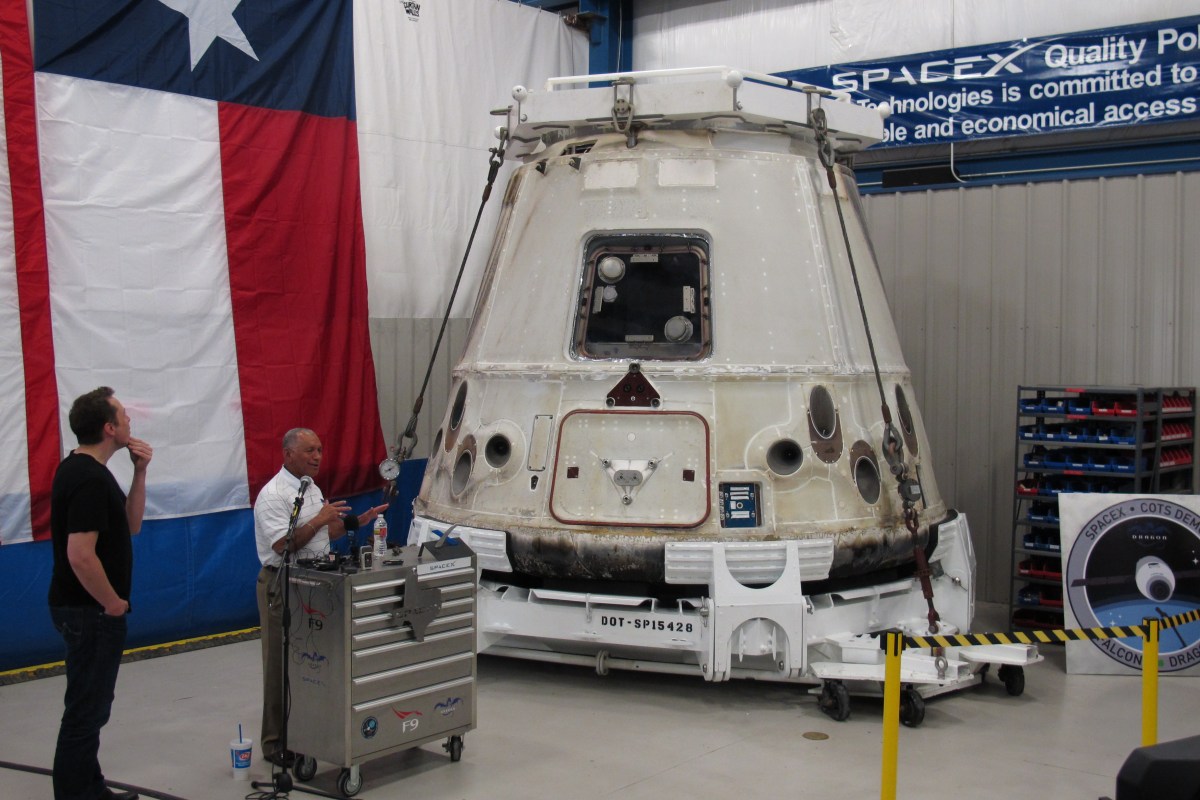 SpaceX’s Dragon craft is due to the ISS on Wednesday
