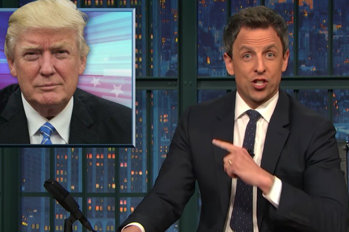 Seth Meyers hammers President Trump for his behavior during a “bats**t crazy” press conference