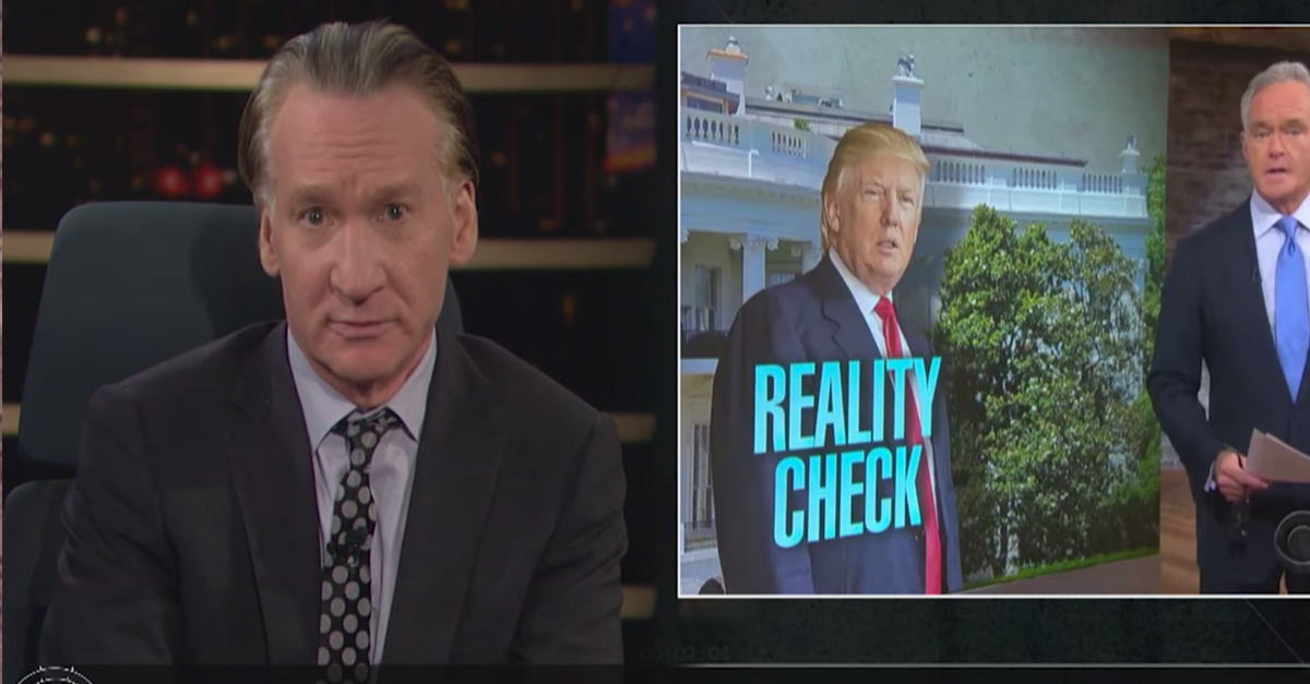 Bill Maher delivers a message to the media after a contentious week of coverage