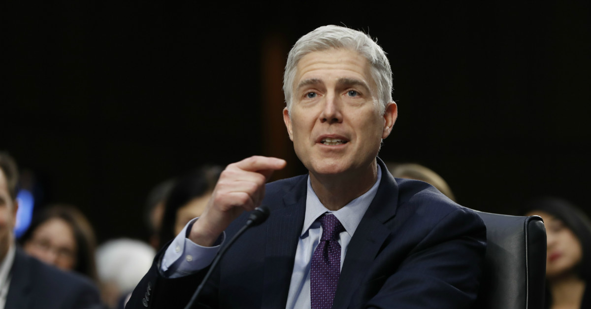 Neil Gorsuch is the president Republicans wish they could have