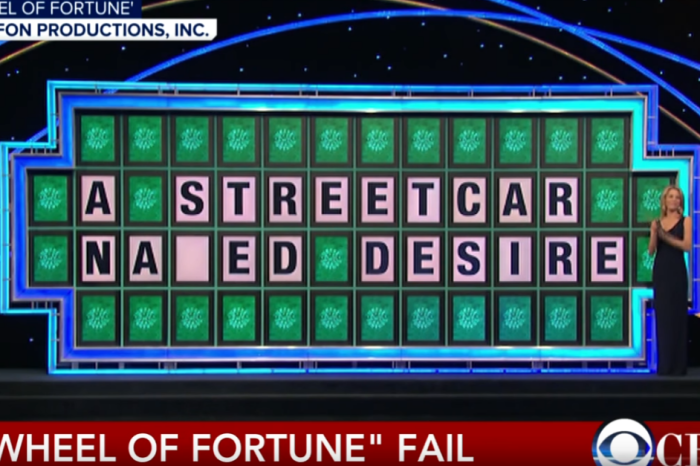 Flashback to this “Wheel of Fortune” Fail Featuring Contestant’s Answer as “A Streetcar Naked Desire”