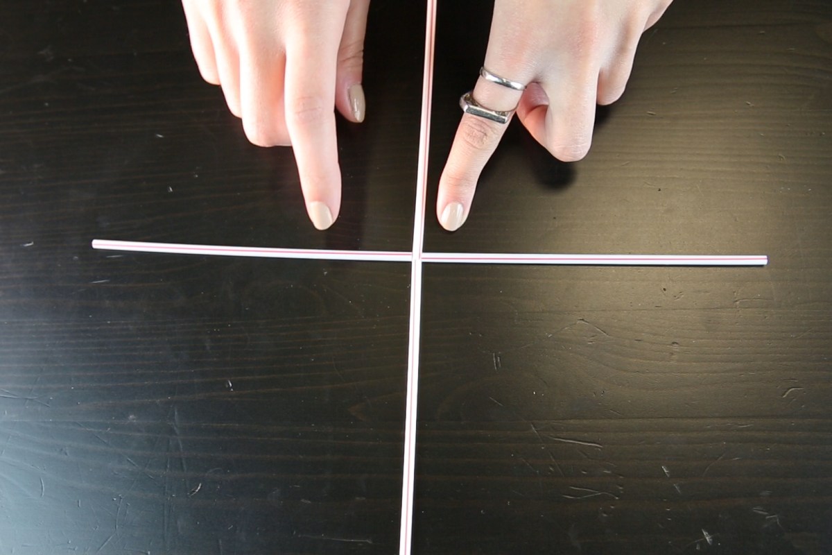 See if your friends can figure out how to make a crosshair into a square with just one move
