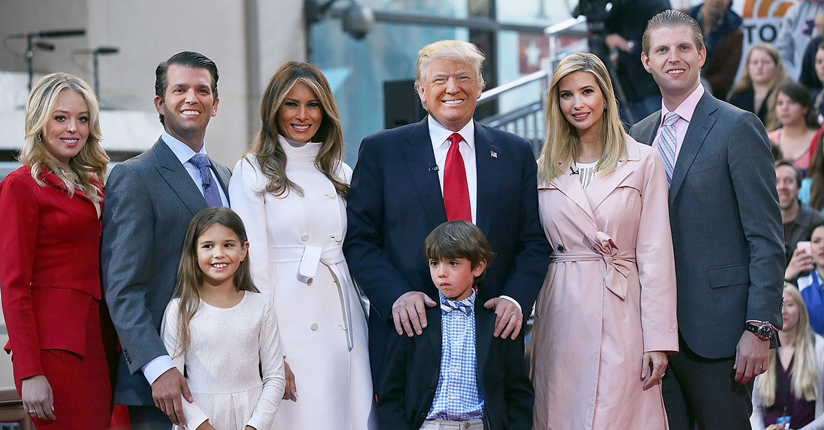 It looks like another one of President Trump’s kids will be making a move to Washington, D.C.