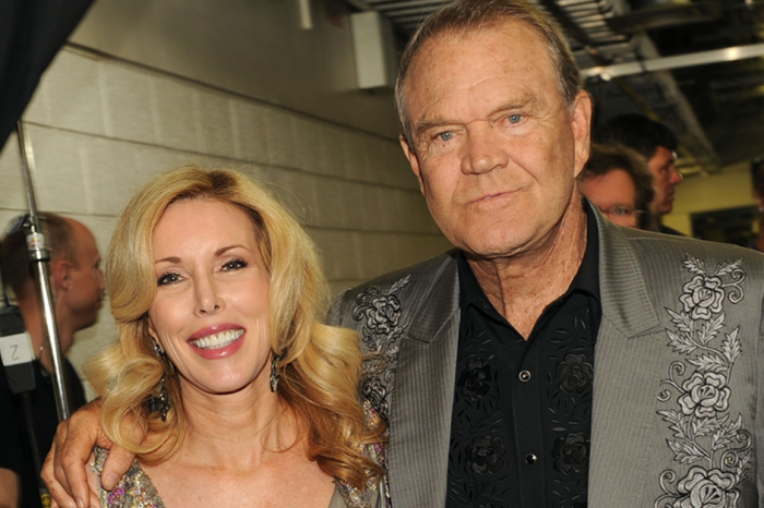 It’s the picture of Glen Campbell that is breaking a million hearts