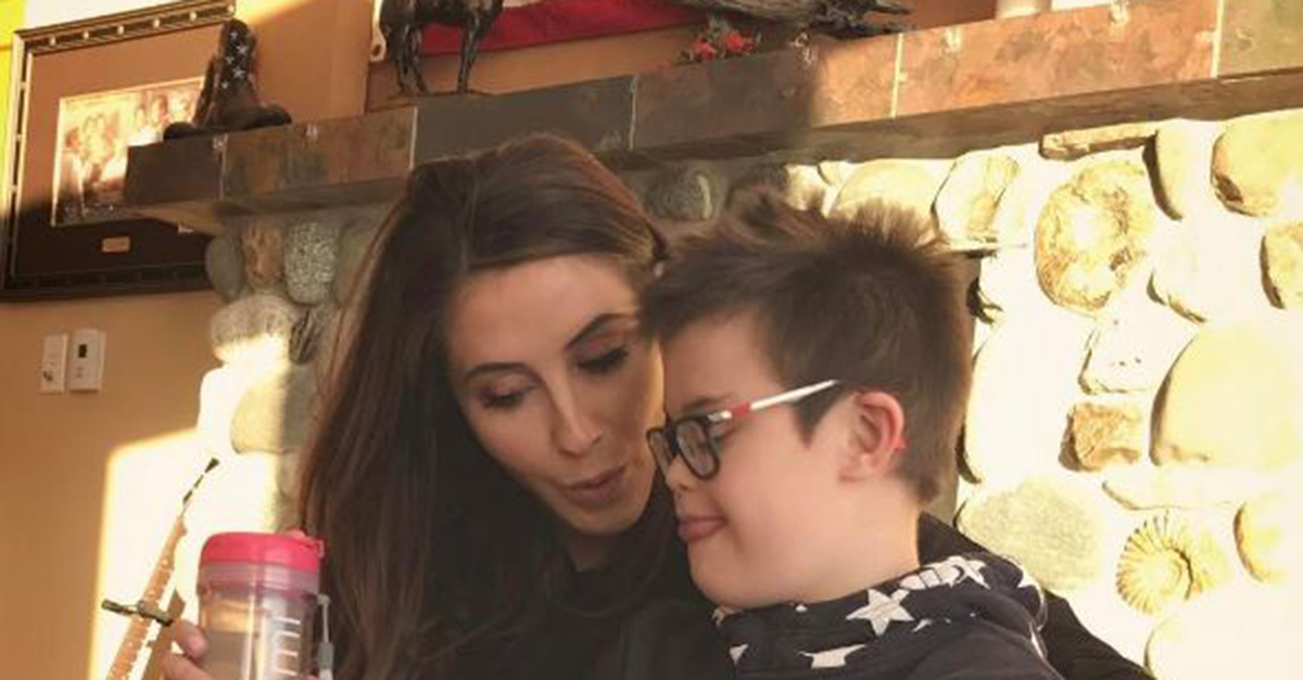 Bristol Palin Meyer shared an adorable photo with her brother Trig in