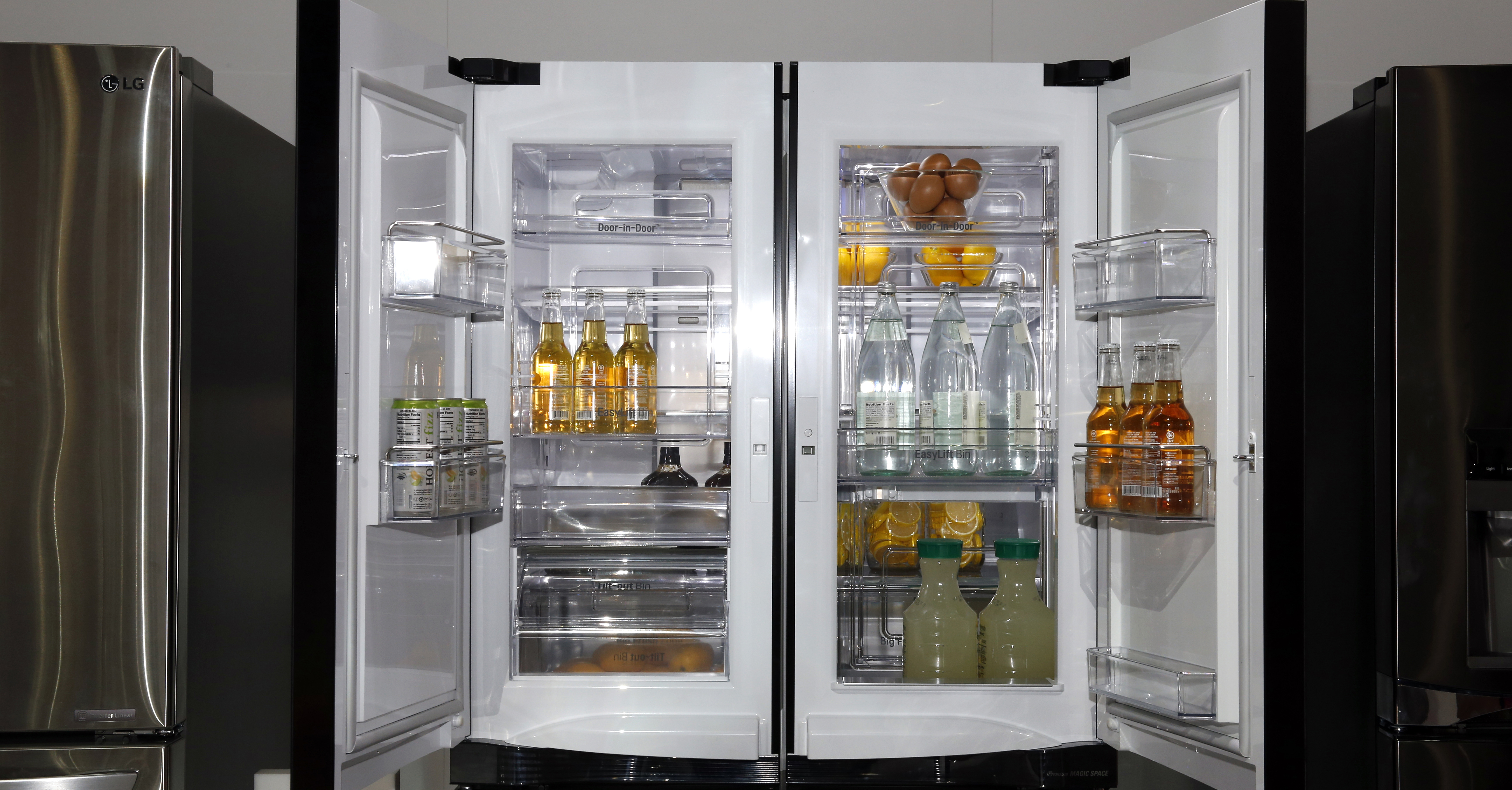 make a fridge look built in